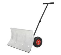 vidaXL Chasse-neige manuel avec roues 100 x 44 cm