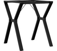 vidaXL Châssis de table de salle à manger en forme de Y 60x60x73 cm Acier