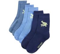 vidaXL Chaussettes pour Enfants Vêtement Socquettes 5 Paires Imprimé Crocodile EU 30-34