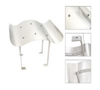 vidaXL Cheminée de Cheminée en Acier Inoxydable Argent