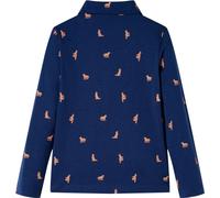 vidaXL Chemise pour enfants bleu marine 104