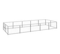 Chenil Argenté 10 M² Acier