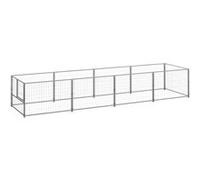 Chenil Argenté 4 M² Acier