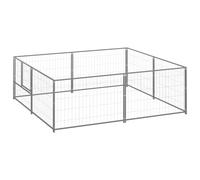Chenil Argenté 4 M² Acier