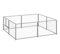 Chenil Argenté 4 M² Acier