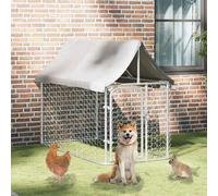 vidaXL Chenil d'extérieur avec toit 200x100x150 cm
