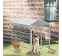 Vidaxl Chenil D'extérieur Avec Toit Pour Chiens 200x100x125 Cm