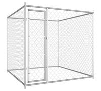 Vidaxl Chenil D'extérieur Pour Chiens 193x193x185 Cm