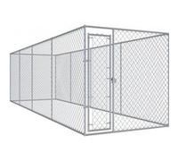vidaXL Chenil d'Extérieur pour Chiens 760x192x185 cm Animaux Enclos Cage Niche 145030 Multicolore G