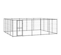 Vidaxl Chenil D'extérieur Pour Chiens Acier 24,2 M²