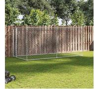 vidaXL Chenil d'Extérieur pour Chiens Enclos Cage Chiots Animaux Extérieur 145025