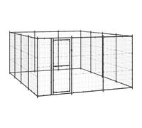 Vidaxl Chenil Extérieur Acier 14,52 M²