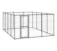 Vidaxl Chenil Extérieur Acier 14,52 M²