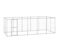Vidaxl Chenil Extérieur Acier Galvanisé 12,1 M?