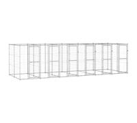 Chenil extérieur, Acier galvanisé 14,52 m²