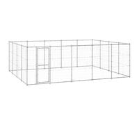 Vidaxl Chenil Extérieur Acier Galvanisé 24,2 M?
