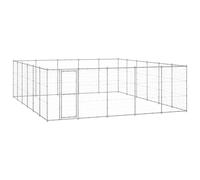 Vidaxl Chenil Extérieur Acier Galvanisé 36,3 M?