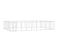 Vidaxl Chenil Extérieur Acier Galvanisé 65,34 M?