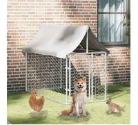 vidaXL Chenil extérieur avec toit 200x100x150 cm 171496