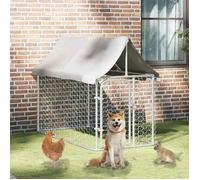 vidaXL Chenil extérieur avec toit 200x100x150 cm 171496