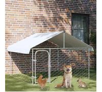 vidaXL Chenil extérieur avec toit 200x200x150 cm 171498