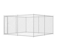 Vidaxl Chenil Extérieur Pour Chiens 4 X 4 X 2 M