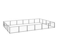 Chenil Noir 24 m² Acier