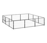 Chenil Noir 9 M² Acier