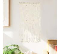 Vidaxl Cintre Mural En Macram¿¿ 40x80 Cm Coton Multicolore