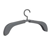 vidaXL Cintres Extensibles 10 pcs Gris, Porte-Manteau, étendoir, Porte-Cintre, Suspension de vêtements, Porte-vêtements, Cintre Coulissant