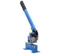 vidaXL Cisaille à Levier 125 mm Bleu Couteau pour Tôles Cisaille Manuelle