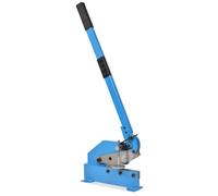 vidaXL Cisaille à Levier 200 mm Bleu Couteau pour Tôles Cisaille Manuelle