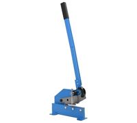 vidaXL Cisaille à Levier 200 mm Bleu Couteau pour Tôles Cisaille Manuelle