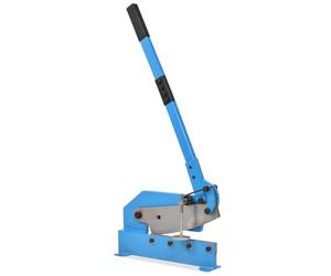 vidaXL Cisaille à Levier 300 mm Bleu Couteau pour Tôles Cisaille Manuelle