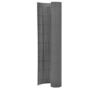 Vidaxl Cl?Ture De Jardin Double Face 110x400 Cm Gris Gris