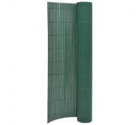 Vidaxl Cl?Ture De Jardin Double Face 110x400 Cm Vert Vert