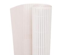 Vidaxl Cl?Ture De Jardin Double Face 90 X 300 Cm Blanc Blanc
