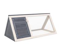 Vidaxl Clapier Gris Bois