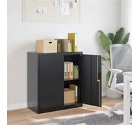 vidaXL Classeur anthracite 79x40x90 cm acier 339735 Gris G