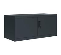 vidaXL Classeur anthracite 90x40x145 cm acier