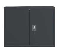 Vidaxl Classeur Anthracite 90x40x70 Cm Acier Gris