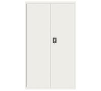 vidaXL Classeur blanc 105x40x180 cm acier