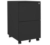 vidaXL Classeur mobile Anthracite 39x45x67 cm Acier