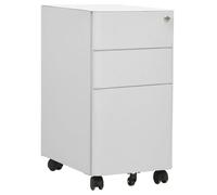 Classeur Mobile Noir 30x45x59 cm Acier Classement Armoire à Dossiers vidaXL