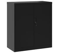 vidaXL Classeur 339734 - acier noir 79 x 40 x 90 cm