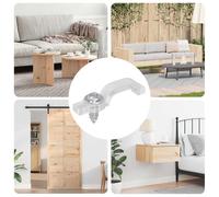 Vidaxl Clips De Bande Led 2 Pcs Transparent 2 X 1 X 0.5 Cm