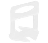 vidaXL Clips de Nivellement de Carreaux 2500 pcs, Système de Nivellement de Carrelage, Clips d'Espacement de Carrelage Mural, 1 mm