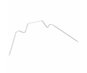 vidaXL Clips pour serre 100 pcs type W acier galvanisé