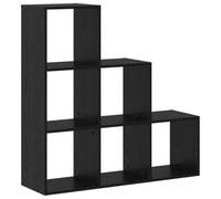 vidaXL Cloison Bibliothèque Chêne Noir 99 x 29 x 99 cm, Rangement spacieux, étagère rectangulaire Moderne, Polyvalente, Durable et Pratique pour Exposer Vos Objets