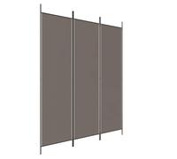 vidaXL Paravent 350180 – Cloison de séparation 3 panneaux pliable pour salon